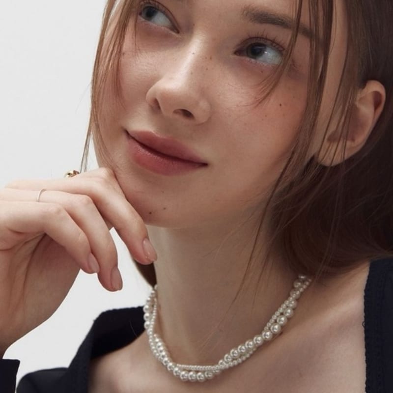 Moi moi Perlenmix-Halskette (2 Typ)