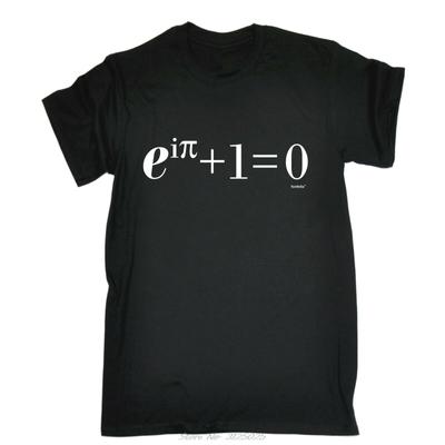 Camiseta divertida de matemáticas con ecuación de Euler, camiseta universitaria Geek Nerd Teacher Math, regalo divertido de cumpleaños, camisetas de algodón Unisex, ropa de calle
