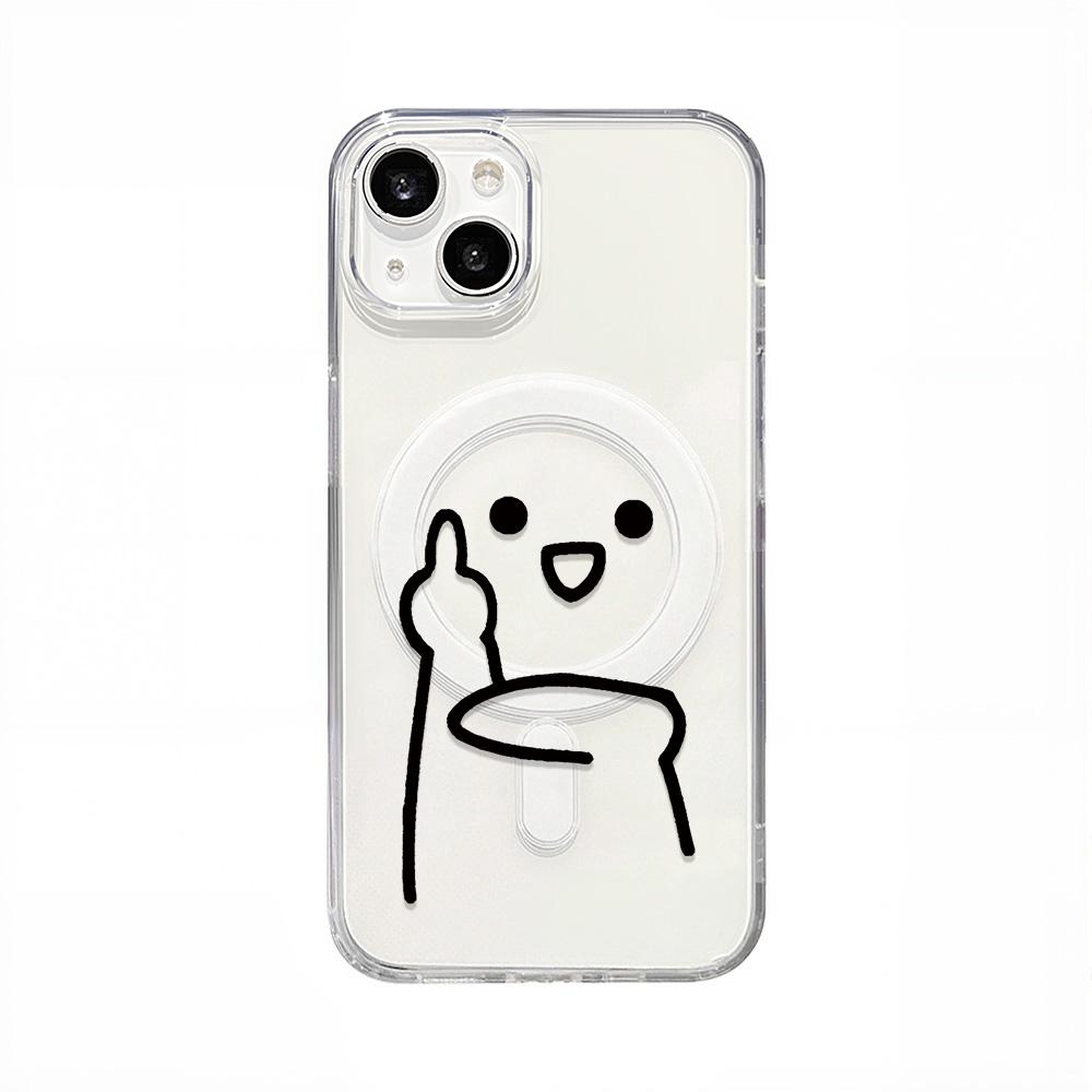 

Магнитный чехол для телефона для iPhone 12 14 16 17 Pro 17 16 15 14 13 12 Pro Max 12 13 14 15 16 Высококачественный противоударный чехол Полная защита Милый стиль Samsung A06 4G&5G чистый