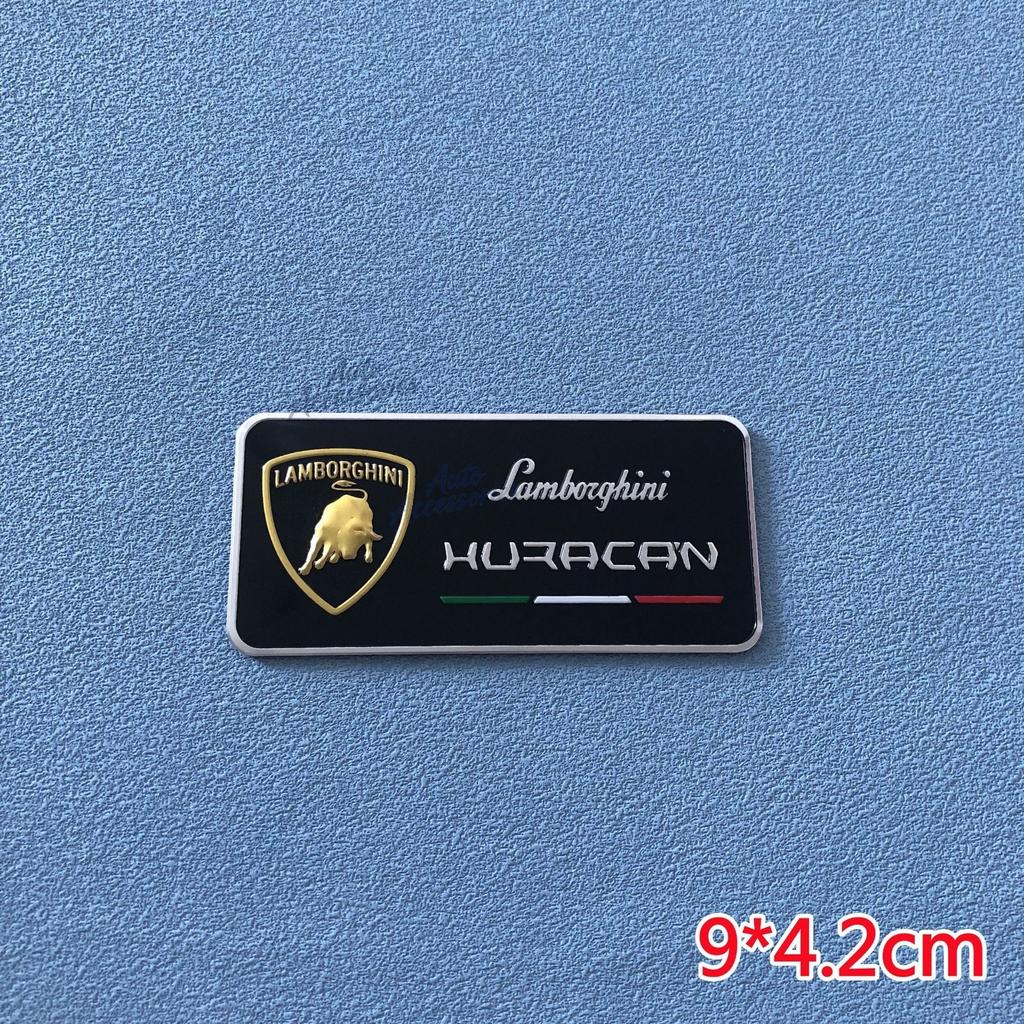 Adesivo Distintivo Decalcomania Personalità in Alluminio per Carrozzeria Auto Per Lamborghini LP570 LP610 Urus LP770 EVO Gallardo Aventador Huracan Premium