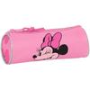 Trousse Ronde - SAFTA - Minnie Mouse Loving - Rose - Licence Disney - Synthétique
