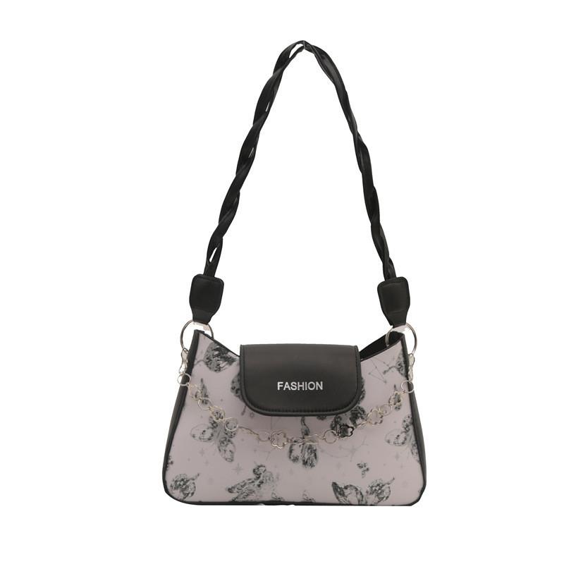 Trendy Korean Style Color Block Mini Bag Small Shoulder Crossbody Purse For Summer