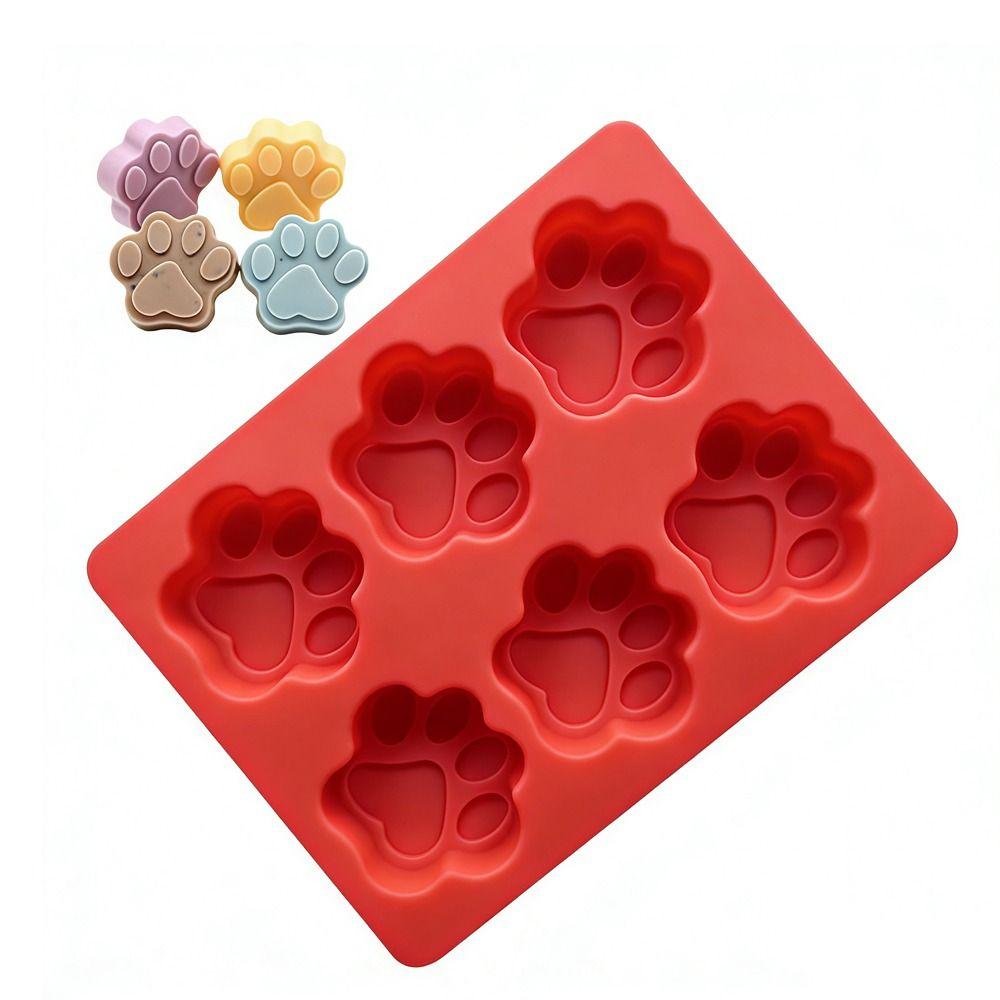 Puppy Dog Paw Silicone Mold Cat Claw Shape Ice Cube Mold Candy Making Baking Mold  Ice Making