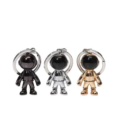 HUQIDAO 3 Piece Key Chain, Astronaut Key Ring, Metal Fittings, Key Ring, Accessories, Space