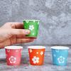 LITOPAK 400 Pack 3 oz Disposable Bathroom Cups, Colorful Small Disposable Paper Cups for Parties, Picnics, Barbecues, Travel and Events