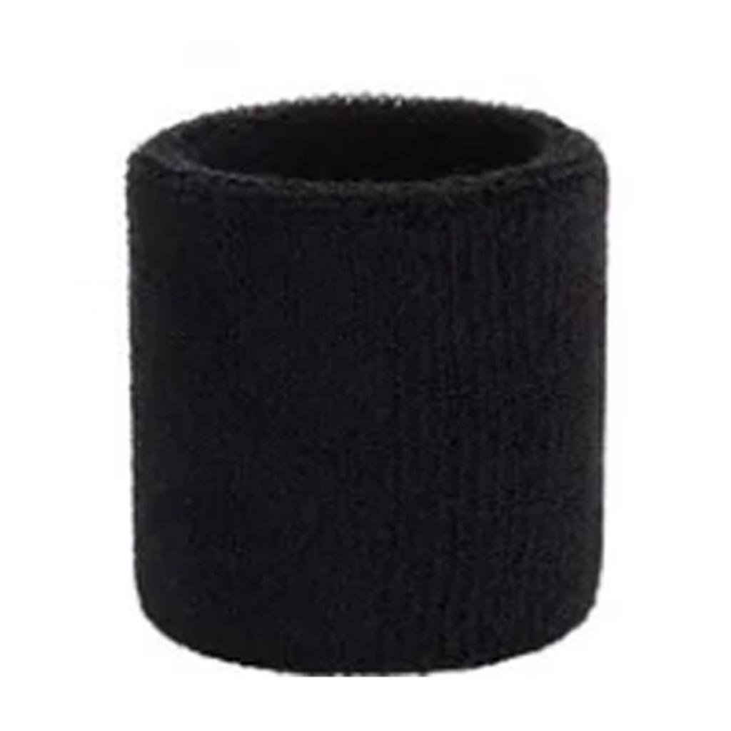 Black Headband Wristband Set Sports Headband Wristband Set for Men Women Running