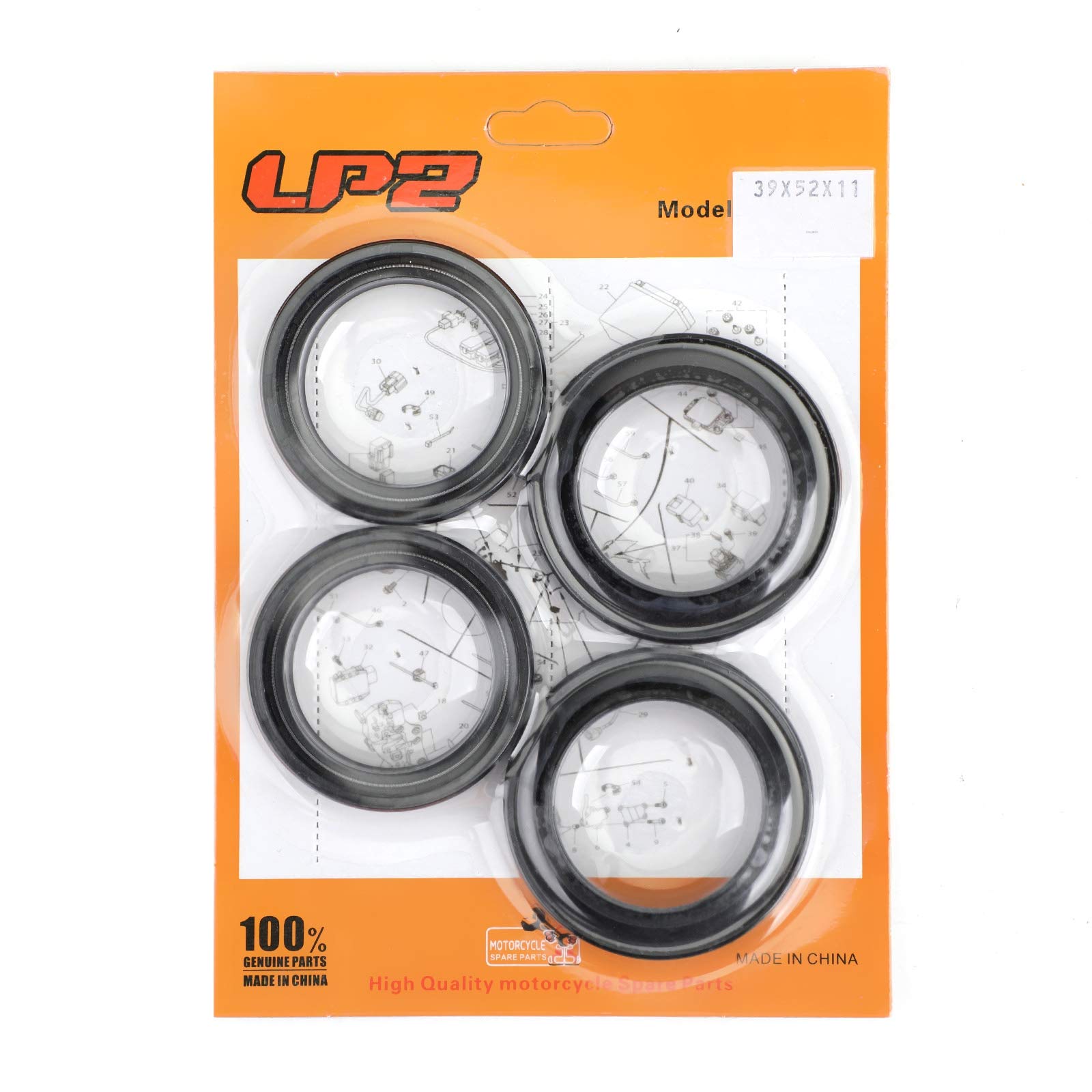 

Комплект пыльников и сальников вилки Bruce & Shark для Kawasaki W400 W650 W800 EJ BJ250