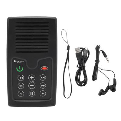 Solar Powered Bibles Player Portable Built In 8G Memory 500mAh Battery Encrypted Handheld Scripture Reader