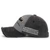 Hole Flying Edge Washed Old Baseball Cap Embroidered Digital Five-piece Sunshade Cap Foreign Trade Spot
