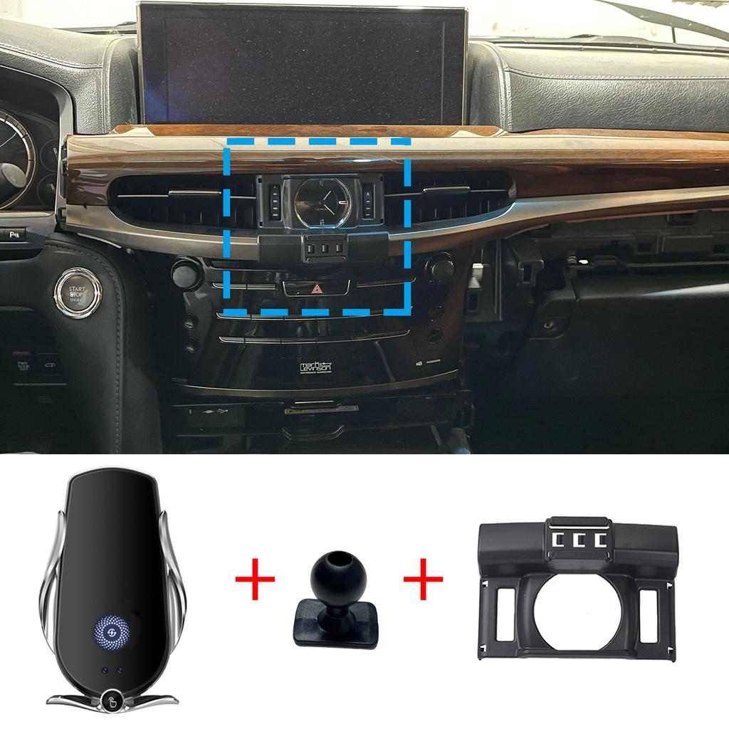 Stand Auto Accessories Car Mobile Phone Holder For Lexus LX 570 Sport J200 2016 2017- GPS Bracket Navigation