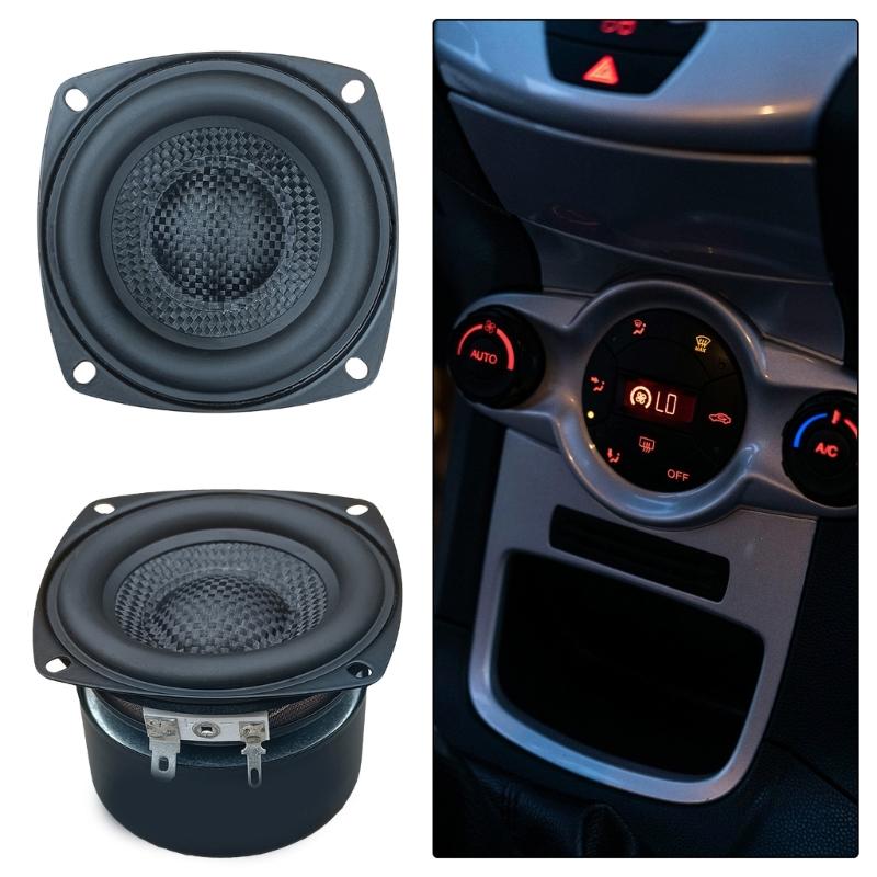 3" Square Woofers Subwoofer Hifi Speakers, Low End Response, 4Ohm 25Watt, Fiberglasses Crafted