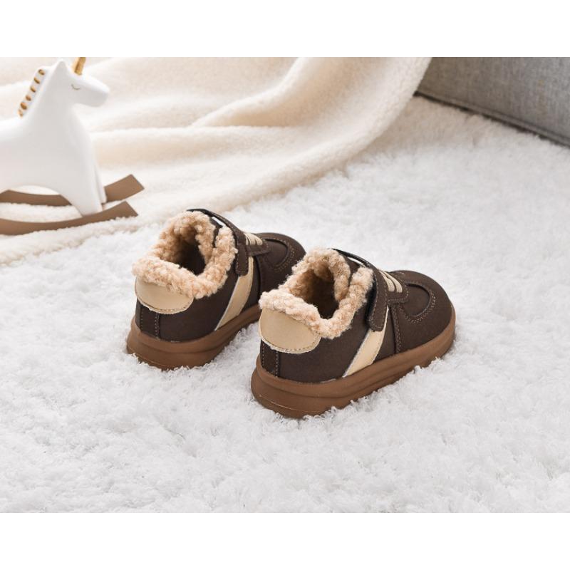 New Children's Warm Board Shoes Vintage Casual Winter Boots for Boys & Girl Comfortable Children's Shoes
