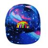 Sprunki Printed Fashion Baseball Cap Adjustable Starry Sky Design Wide Brim Hat
