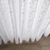 1PC LOZUJOJU 10-20% Light Blocking French Lace Warp Knitted Sheer Curtain for Living Room Bedroom Balcony Home Decor