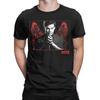 Dexter Blood Splatter Wings TV Show T-Shirt Summer  Popular T-Shirts Men Cotton O-Neck Plus Size 5XL Tees Short Sleeve Y2K Tops