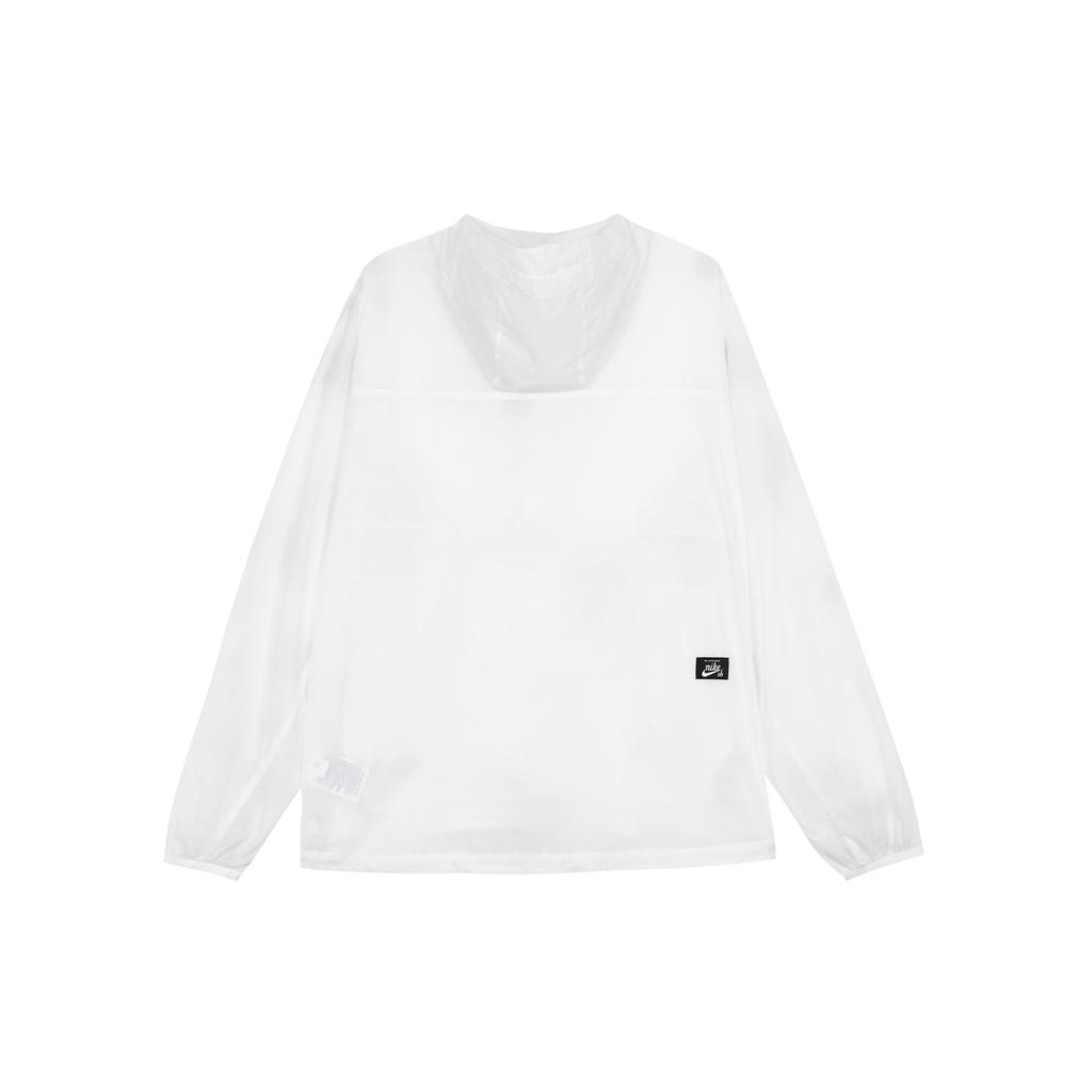 Nike SB Anorak Jacket Ultra-Thin Sport Casual Men Jackets White AO0297-100