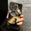 Mountain Bike Bicycle Soft Phone Case For iPhone 15 16 17 Air 14 Pro Max 16E Plus 13 12 Mini Plating Anti-Fall Fundas