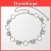 Wasser Diamant Schmetterling Metall Taillenkette für Damen mit verstellbarem Verschluss
