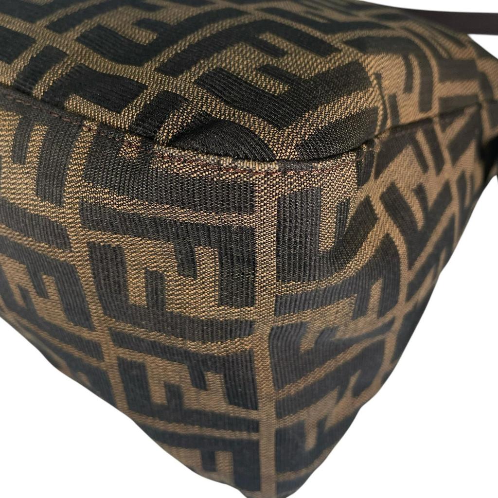 Fendi Zucca Handbag Brown Women Used