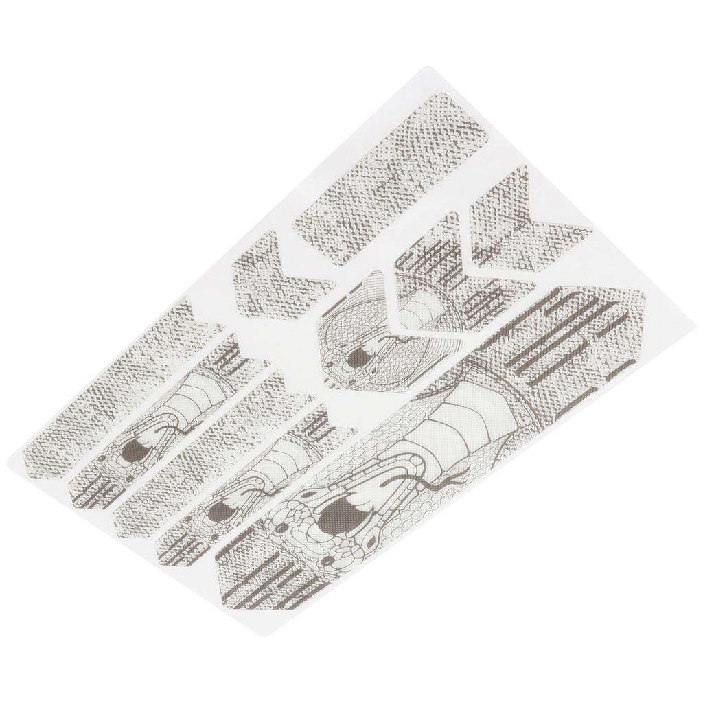 Enlee Samolepky na kolo pro ochranu rámu Vodotěsné Samolepky na horské kolo Rám odolný proti poškrábání