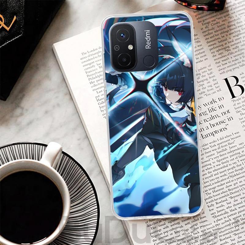 Hoshimi Miyabi Zenless Zone Zero ZZZ Cover For Xiaomi Redmi 13 13C 14C 12 12C 10 10C 9 9C 9T 9A Phone Case 10A 8A 8 7A 7 6A 6 K8