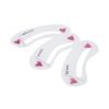 Soor-Karte Augenbrauenstift-Set Augenbrauen-Trimmkarte Hilfsgerät eine Linie Augenbraue flaches Augenbrauenmesser Augenbrauen-Schneid-Make-up-Tools