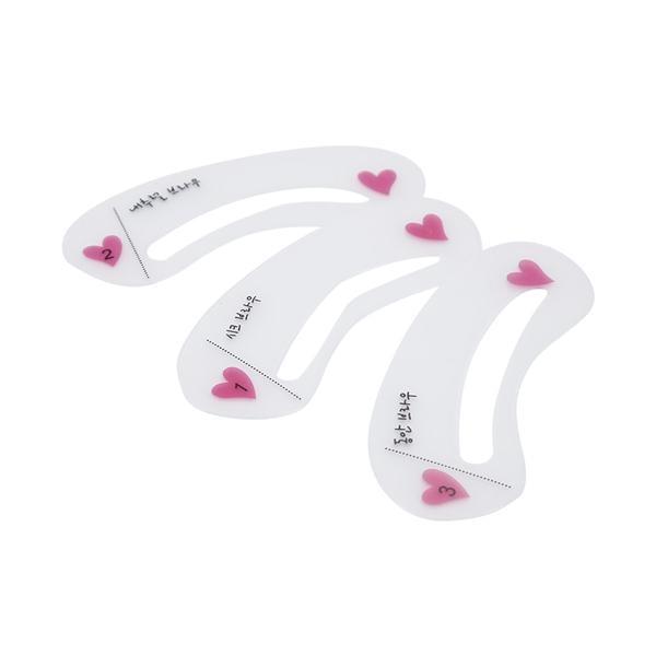 Trøske kort øyenbryn blyant sett øyenbrynstrimming kort hjelpemiddel en linje øyenbryn flatt øyenbryn kniv øyenbrynsklipping sminkeverktøy