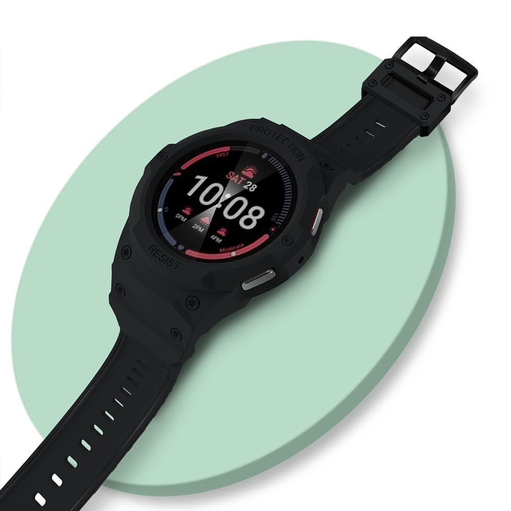 Coque de protection TPU pour cadre, bracelet de montre pour Samsung Galaxy Watch 7/6/5/4/FE 40 mm 44 mm, bracelet, étui bumper