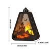 Halloween Lanterns Hanging Decors Witch Pumpkin Castles Pattern Handheld Lamp For Holiday Party Desktop Decoration Gift