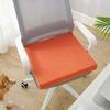 Waterproof Seat Cushion with Anti-Slip Rubber Back Zipper Design Height Comfort Support Multi Colors Mat for Chair Patio Living Room Kitchen Bedroom