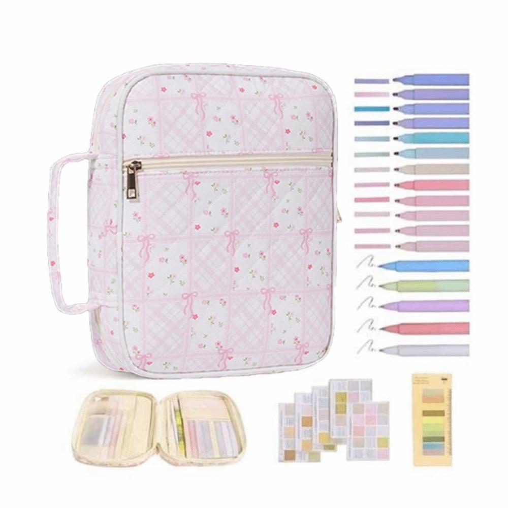 Zipper Pocket Bible Cover Bag Handle Storage Bags New Bible Cover Case  Church