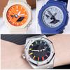 Modified Watch Case Parts Waffle Dial for GA-2100 GA-2110 3rd 4th Generation GA2100 GA2110 Inner Shadow Circle Bezel Accessories