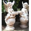 Putten-Engelsstatue Teelichtkerzenhalter Putten-Skulptur Ohne Kerze Teelichthalter für Kondolenz Liebe Trauergeschenk