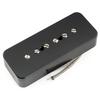Musiclily Pro Alnico 5 P90 Soap Bar Single Coil Neck Pickup for Electric Black P90-BLA Pickup, Guitar,