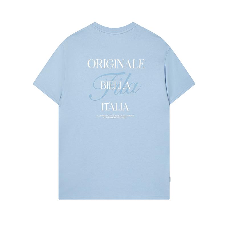 Men's T-Shirt FILA ORIGINALE T Shirt Men's Cashmere Blue