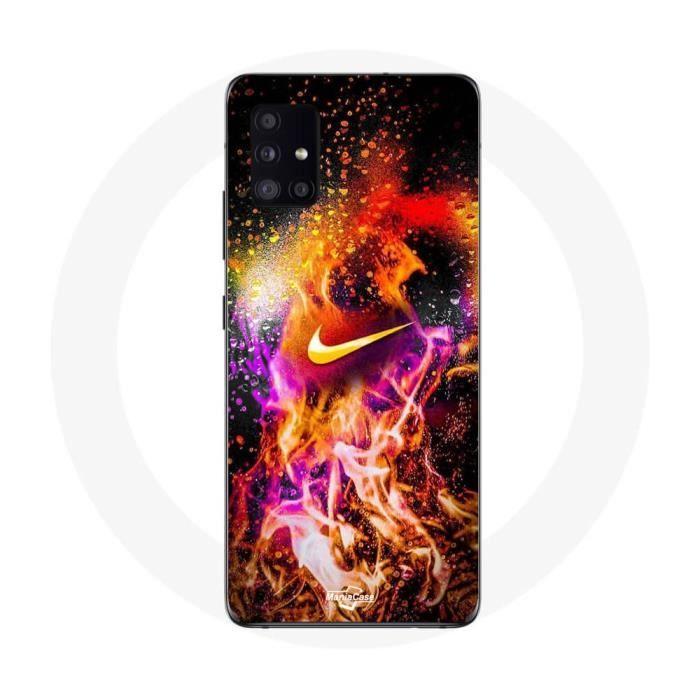 Coque Maniacase pour Samsung Galaxy A51 4G Nike peinture colorée
