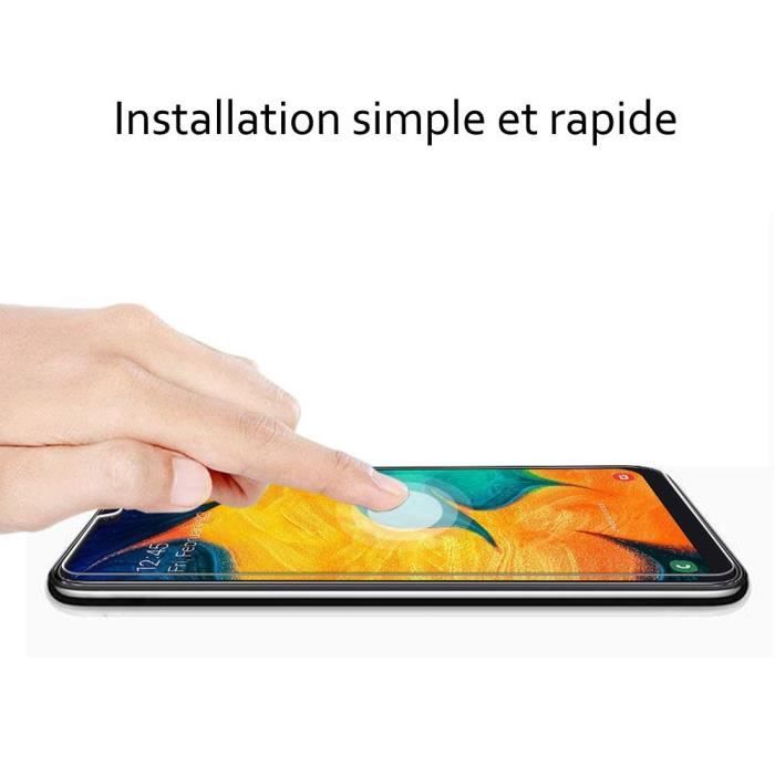 Film de protection - Toproduits® - Samsung A50 - Verre trempé - Résistant aux rayures - Protection optimale