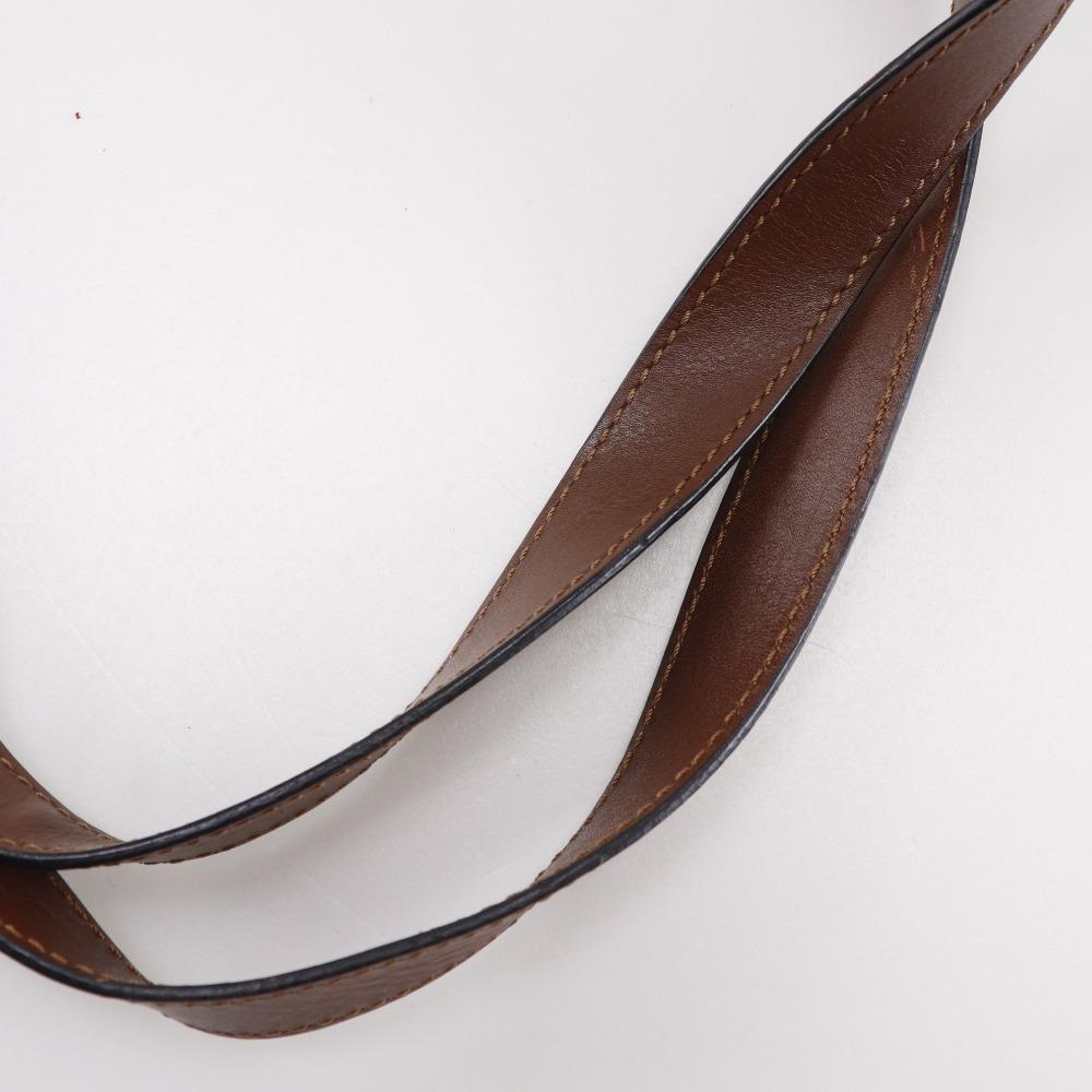 Celine Tote Bag Vintage Brown Calfskin Women Used