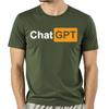 Funny ChatGPT Chat GPT Developer Programmer Cotton Short-sleeved T-shirts Gifts Clothing