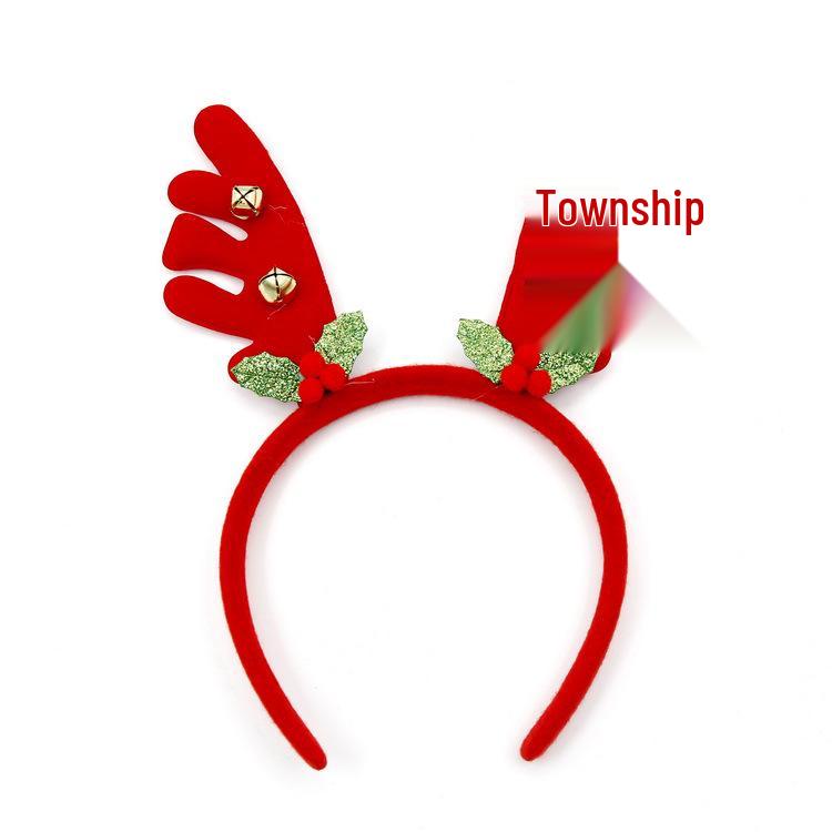 Christmas Party Headband: Antler & Snowman Design for Adults and Kids