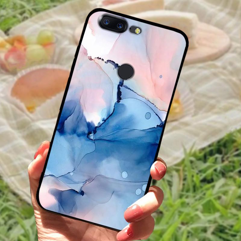 For Oneplus 5T Case OnePlus 6 Case Marble Silicon Soft TPU Cover For One Plus A5010 5 T OnePlus6 1 + 5T 1+5t Phone Cases Funda