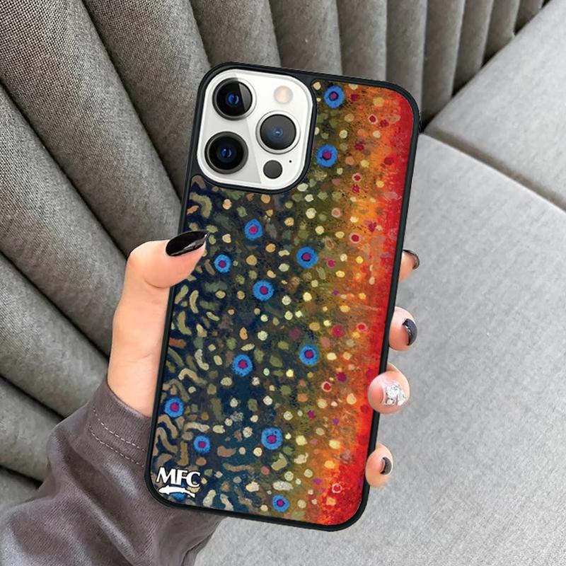 Rainbow Trout Fishing Skin Phone Case For iPhone 17 Air 16 16e 15 13 14 Pro Max 11 12 Plus 2022 MAX Shell Cover coque