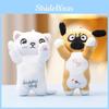 Plush Toy Cat Dog Plush Keychains Pp Cotton Stuffed Plush Toy Bag Doll Hanging