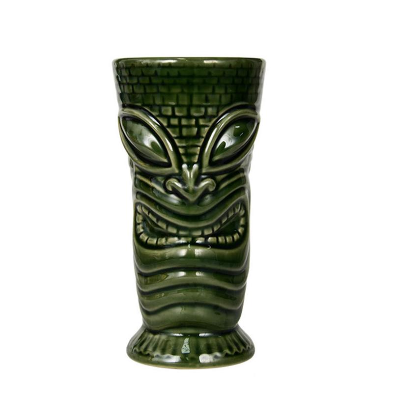 

Tiki Cup Bar Hawaiian Cocktail Cup Party Tiki Cup Creative Ceramic Cup Beer Beverage Mugs Wine Mug Bar Tools Gift for Friends