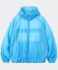 Punchline Surf Nylon Sheer Zip-Up Sky Blue Isot9141