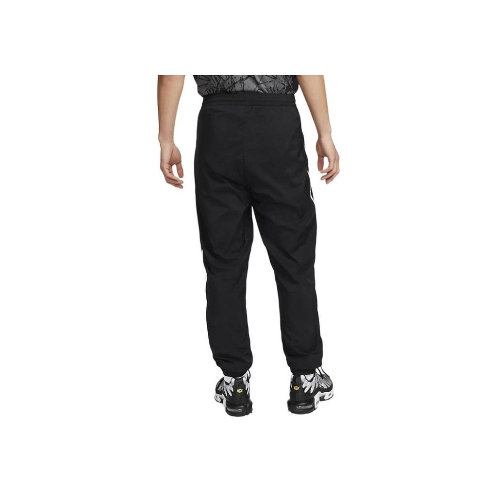 Nike Embroidered Logo Elastic Waist Joggers Men Bottoms Black DV9796-010