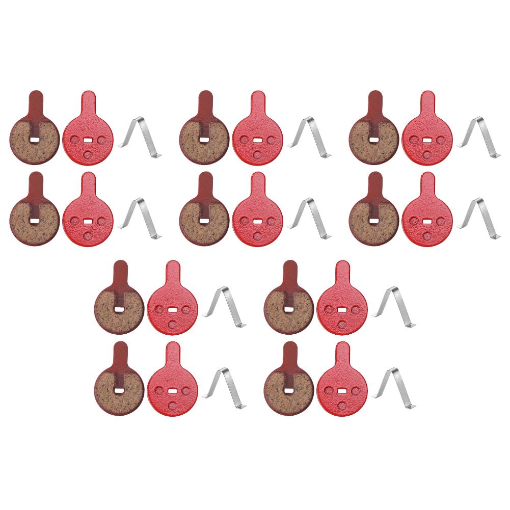 6/10Pairs MTB Bike Brake Pads Resin Semi-Metallic Mountain Road Bicycle Disc Brake Pads for BB8 NOVELA YINXING BOLIDS FOREVIR
