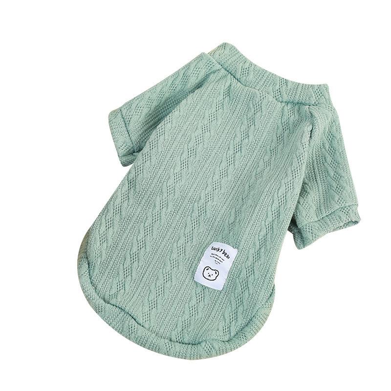 Dog clothes cat autumn and winter clothes warm and comfortable two-legged pet sweater puppy dog clothes knitted sweater jacket