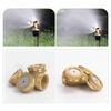 Fine Mist Production Brass Misting Nozzle Robust Design Versatile Applications Effective Cooling For Agricultural Use