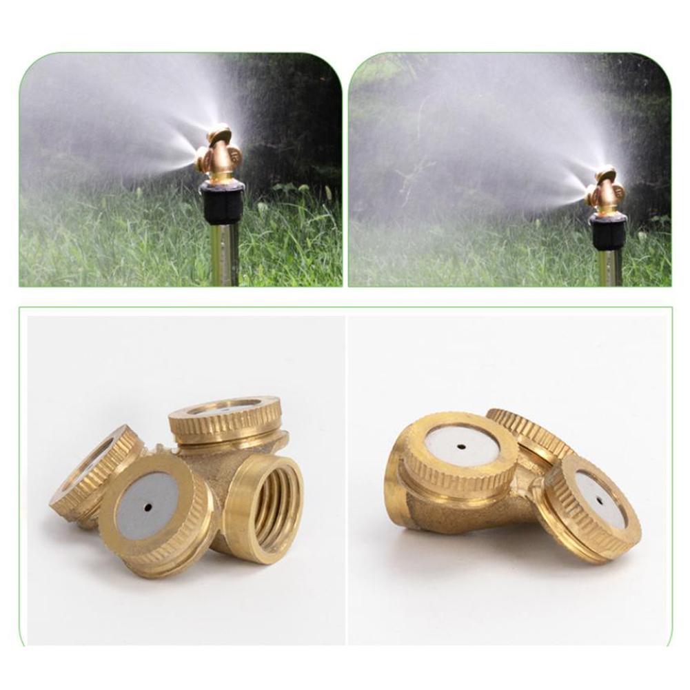 Fine Mist Production Brass Misting Nozzle Robust Design Versatile Applications Effective Cooling For Agricultural Use